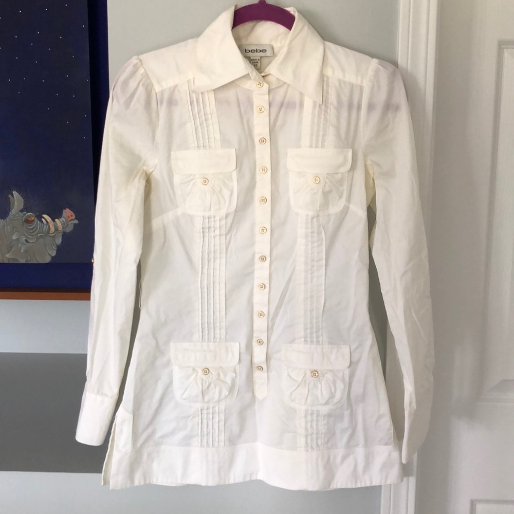 BEBE button down shirt